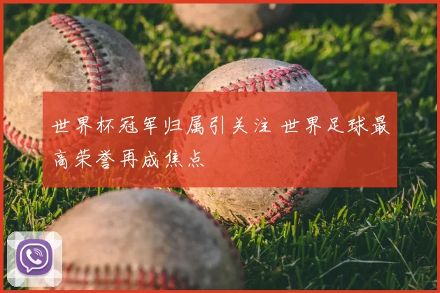 世界杯冠军归属引关注 世界足球最高荣誉再成焦点